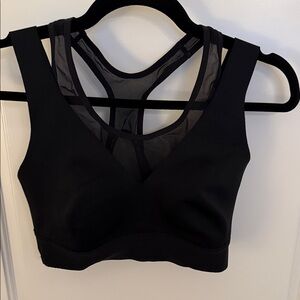 Athleta small (check measurements)Black Mesh Women's Sports Bra